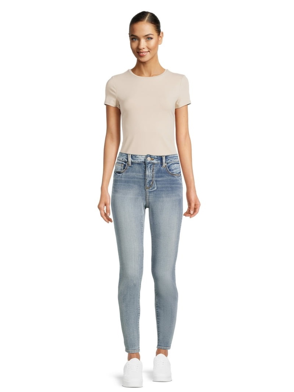 Time and Tru Light Blue Skinny Jeans